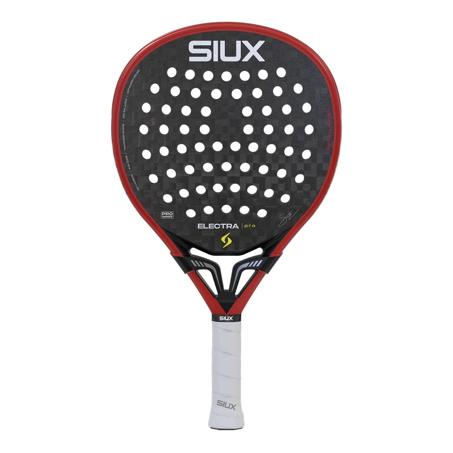 Siux Electra Pro 2026 Fire Red Padel Racket