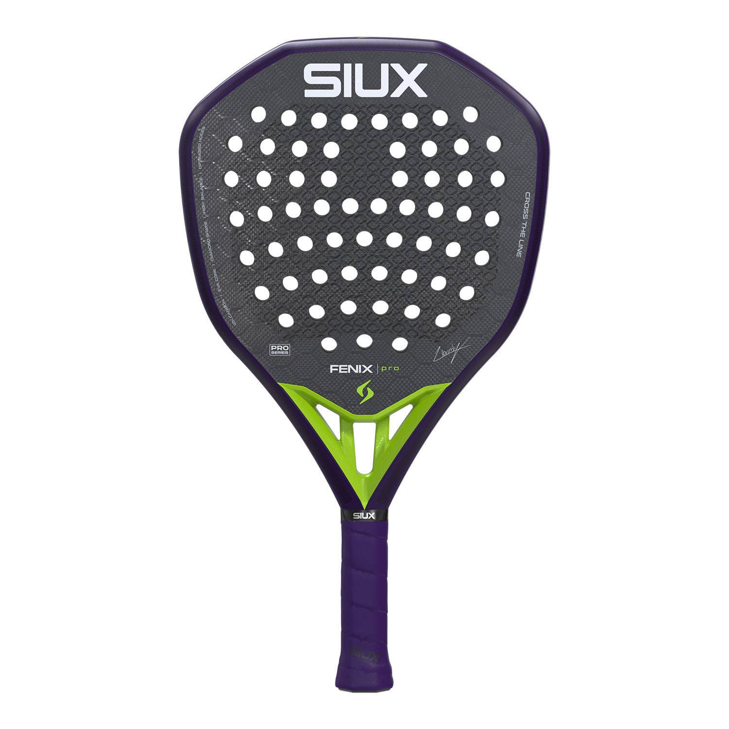 Siux Fenix Pro Glow Purple 2026 Padel Racket