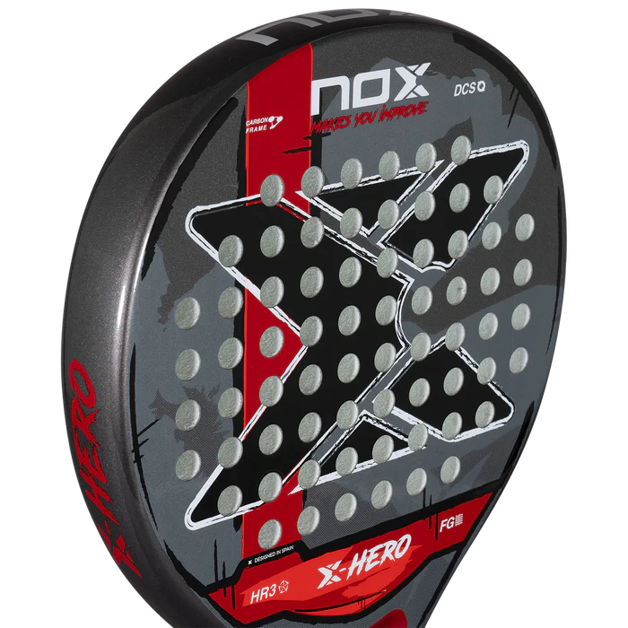 Nox X-Hero Red Padel Racket (2026)