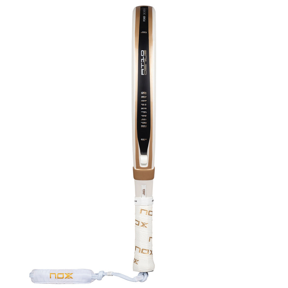Nox AT10 Genius 12K Alum Xtreme (White) By Agustin Tapia Padel Racket (2026)