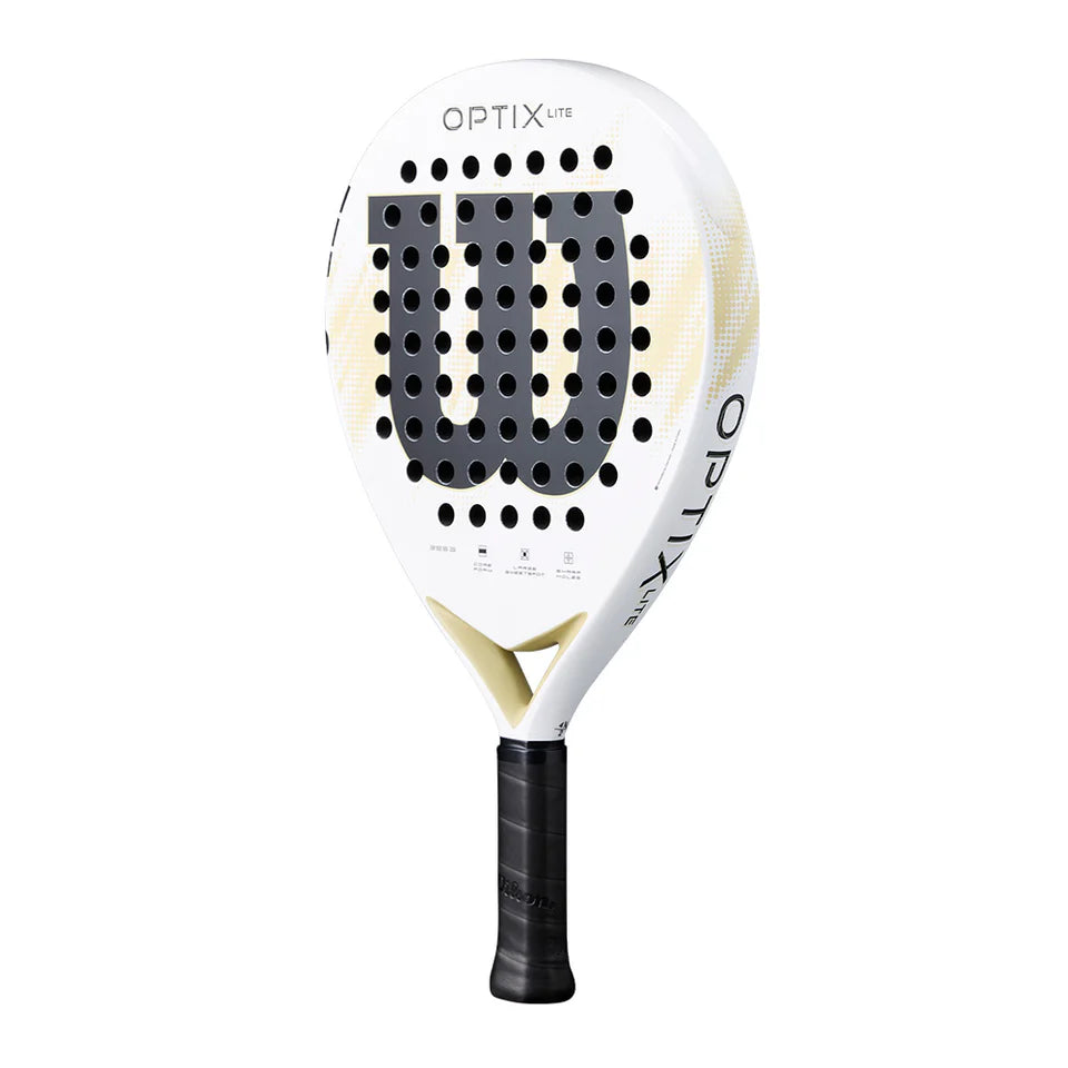 Wilson Optix V2 Lite White Padel Racket 2026