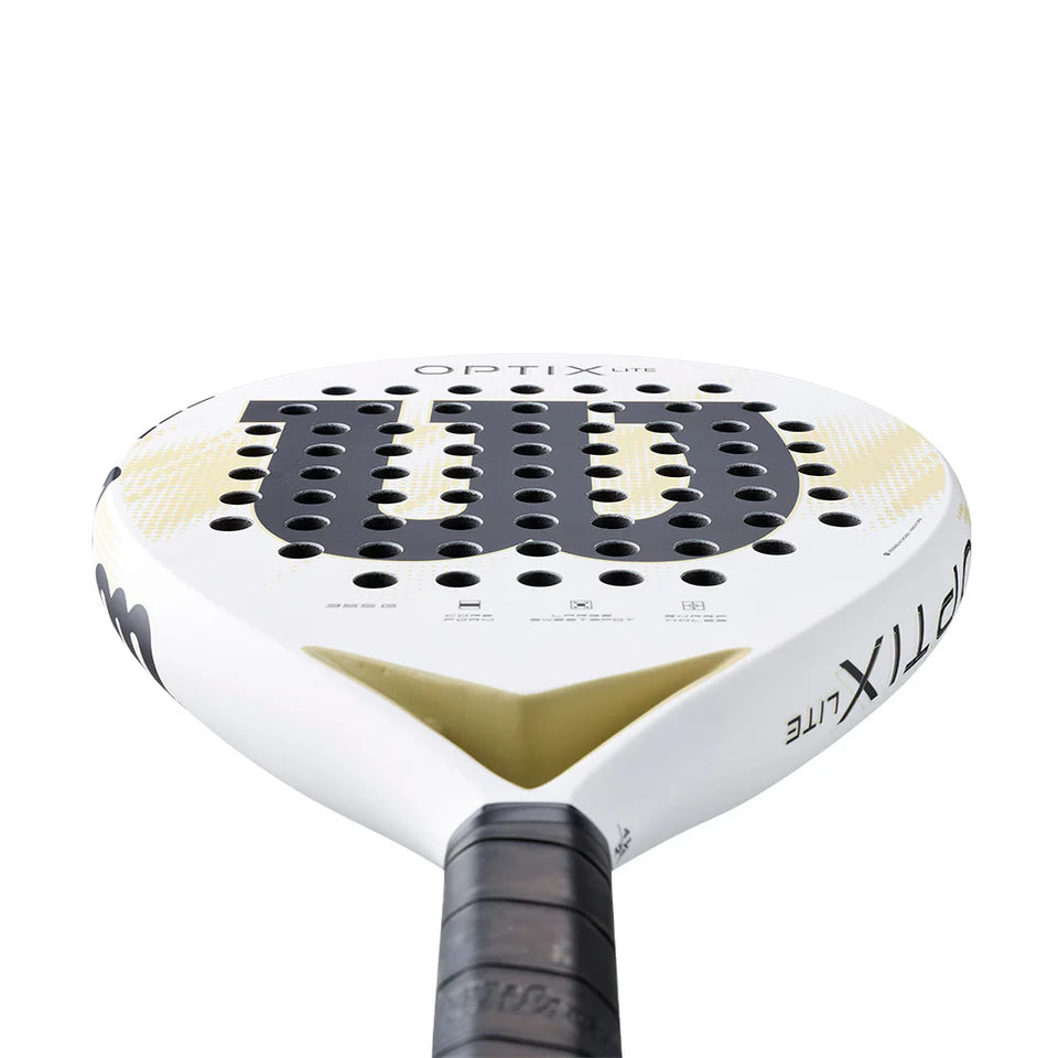 Wilson Optix V2 Lite White Padel Racket 2026