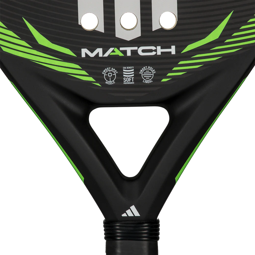 Adidas Match Black/Green 2026 Padel Racket