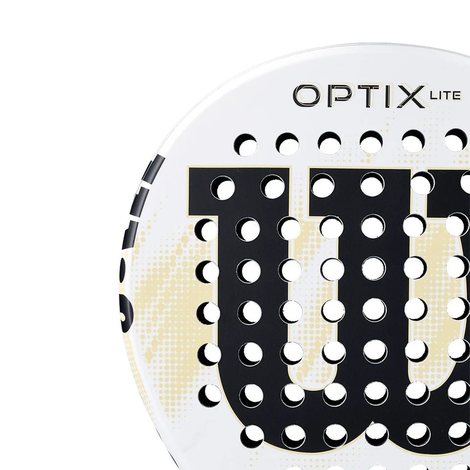 Wilson Optix V2 Lite White Padel Racket 2026
