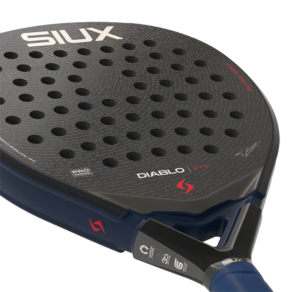Siux Diablo Pro 2026 Night Blue Padel Racket