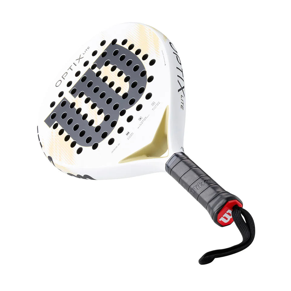 Wilson Optix V2 Lite White Padel Racket 2026