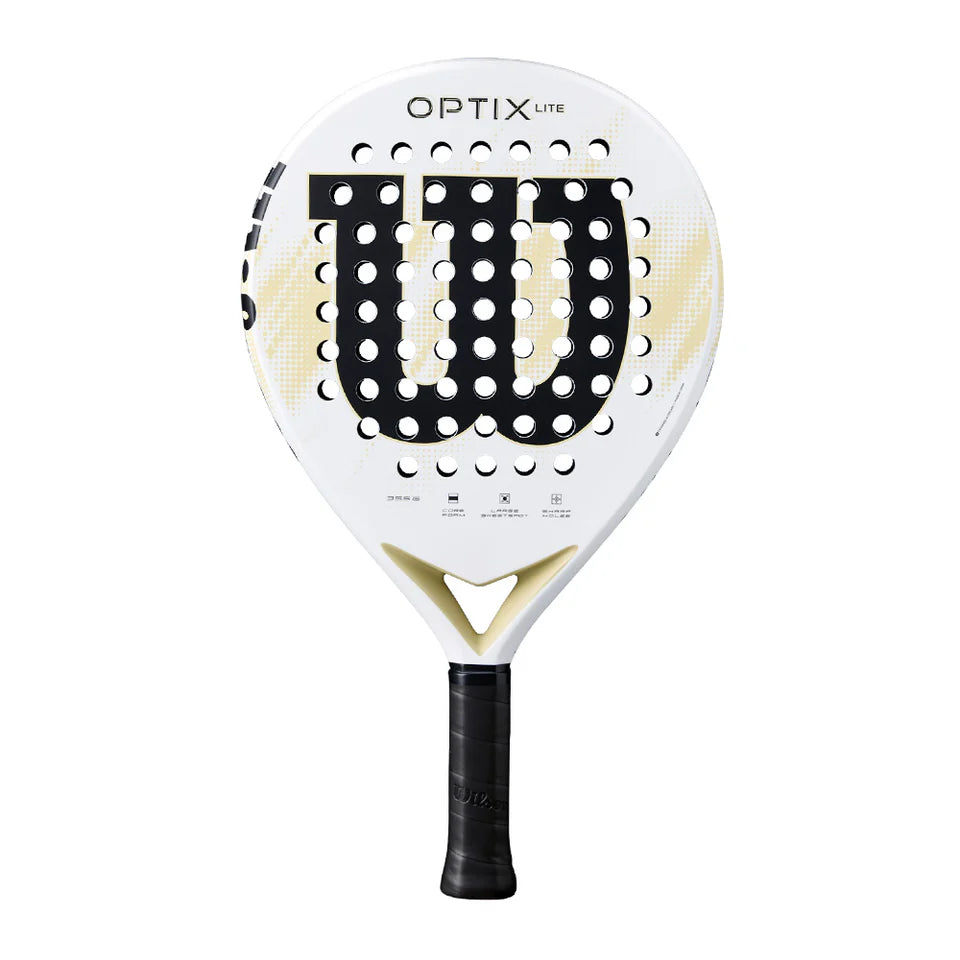 Wilson Optix V2 Lite White Padel Racket 2026